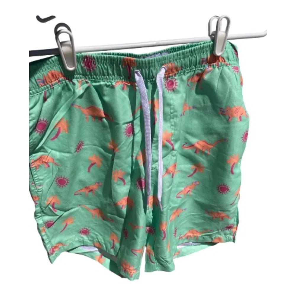 Tipsyelves Swim Trunks Dino Desert Size Large New